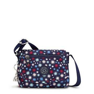 Kipling Sabian Printed Crossbody Mini Tassen Paars | BE 1352BE